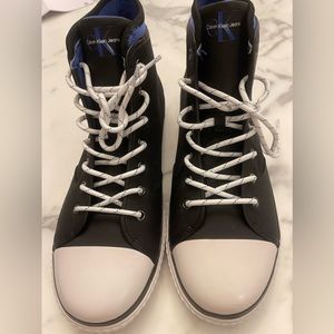 New Calvin Klein men’s high top Fiza 2 men’s lifestyle high top sneakers Size 11